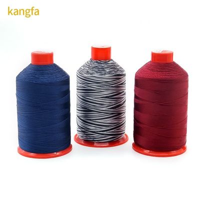 Fios de máquina de costura industrial Rainbow Tex 70 Bonded Nylon 66 com baixa contração