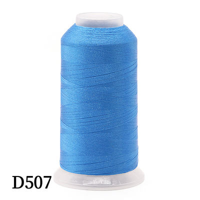 120d/2 5000 Yard 100% Fios de bordados de poliéster 720 cores/Color misturado/Color puro