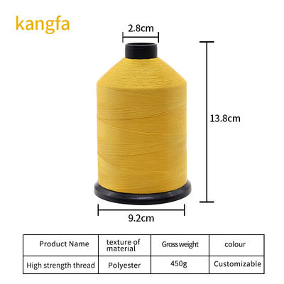 Material de cone de plástico Fios de contas de nylon para costura de couro em materiais industriais