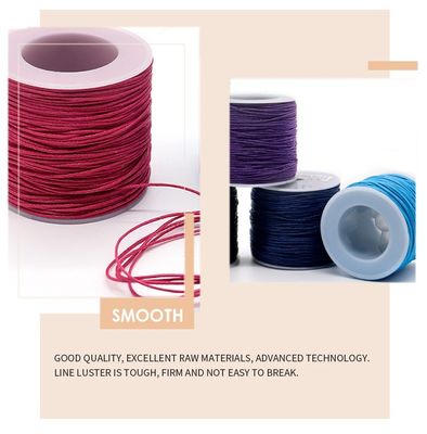 200 cores 1 mm costura costura algodão fio de cera cordão para artigos de artesanato de couro