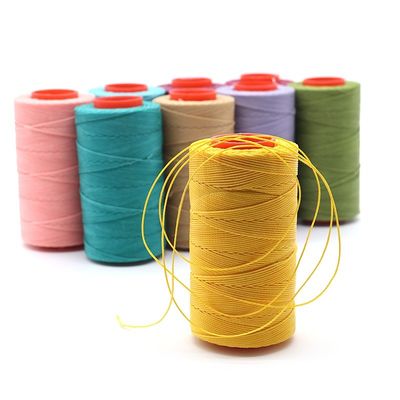 Fios de cera pesados 420D/3 Contagem de fios para costura suave e durável de patchwork