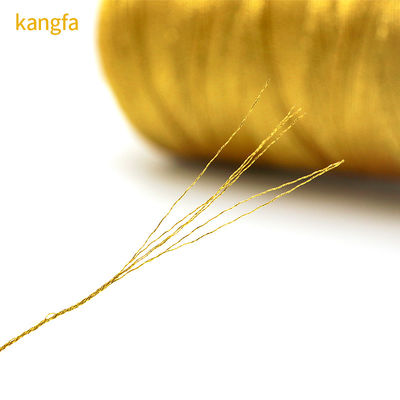 123g Prata de efeito brilhante Artesanato de bricolagem Pulseira de cordas de costura Tatting fio para manufatura