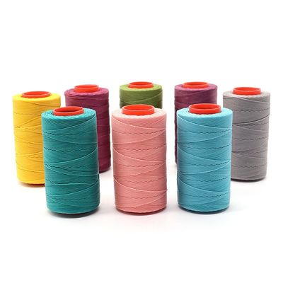 Fios de cera pesados 420D/3 Contagem de fios para costura suave e durável de patchwork