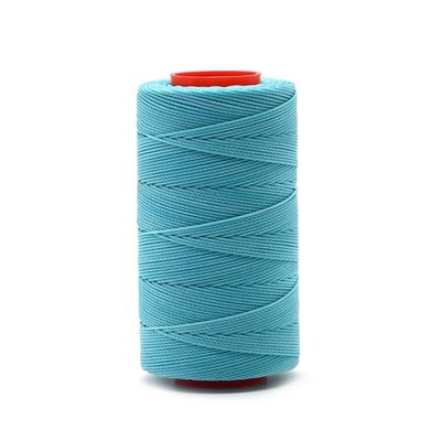 Fios de cera para costura de couro Fios redondos de cera 0,38 mm Fios de costura costurados à mão