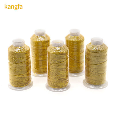 6ply Magic Sparkle Color Bracelet Braided Jewelry Thread Hand Craft Acessórios Cor de ouro fios metálicos