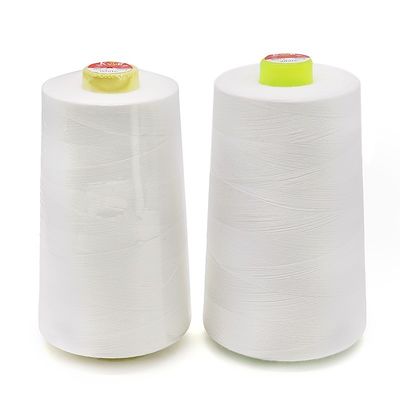 500g 402 linha superior acolchoada lançadeiras tear borda gravando linha de costura inferior de poliéster costura de roupas