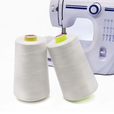 500g 402 linha superior acolchoada lançadeiras tear borda gravando linha de costura inferior de poliéster costura de roupas