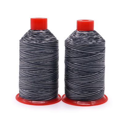 250 g/cone Fios de Nylon de Alta Tensibilidade, de Arco-íris, de algodão, de cera, para crochê
