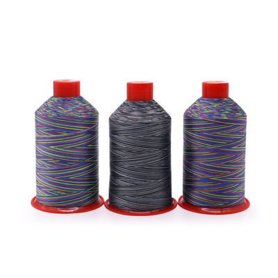 250 g/cone Fios de Nylon de Alta Tensibilidade, de Arco-íris, de algodão, de cera, para crochê