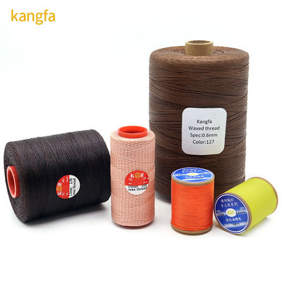 OEM ODM Accpet 1mm Color Bracelet de corda tecida costurada à mão com 210D/16 Flat Waxed Thread