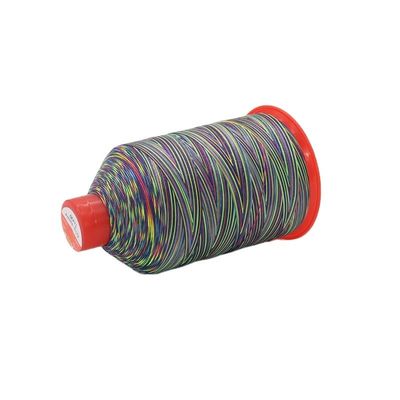 250 g/rolo Fios de poliéster rosa neon personalizados para sola de couro