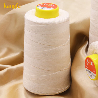 3000 Yards Spools de algodão de costura de linha de baixo encolhimento padrão tingido para máquinas de costura