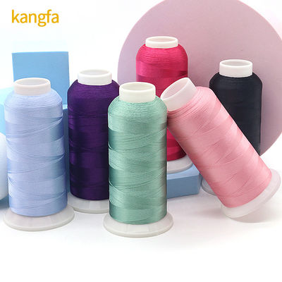 5000 Yards Polyester bordados fios Vibrante e colorfast para máquina de bordado