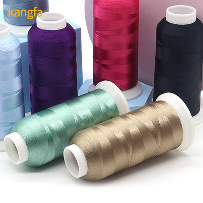 5000 Yards Polyester bordados fios Vibrante e colorfast para máquina de bordado