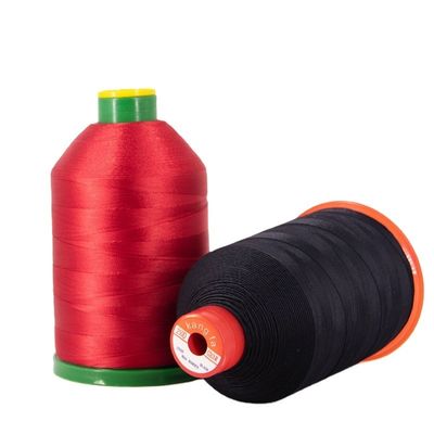 Resistente à abrasão 250G Linha de nylon ligada padrão tingido 100% de costura nylon ligado