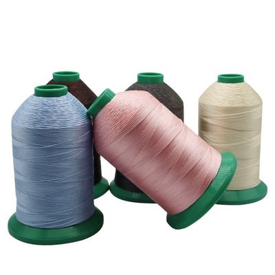 400 g rolos de fios trançados de 1 mm 210D/16 fios de poliéster não encerados para a indústria têxtil