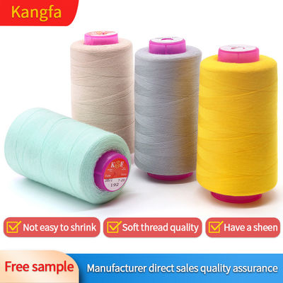 3000 Yards Black Sewing Thread 2 Pack 100% Spools de poliéster para tricô e produtos artesanais MERCERIZED