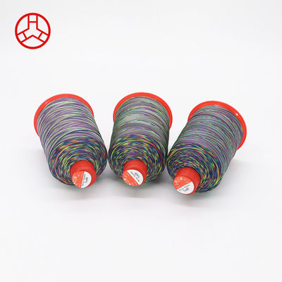 Tex 70 Arco-íris multicolor 69 Nylon 66 FDY Filamento ligado com padrão tingido e 250g de peso
