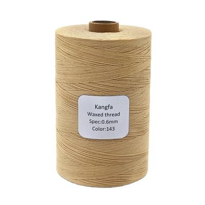 100% Poliéster 1kg Cor Mano Cosido Flat Wax Filamento Para artigos de couro com 240 cores