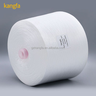 Fabricação Produzir 1,25 kg de fio de poliéster branco bruto 60/2 espumado com resistência química