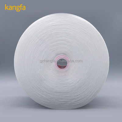 Fabricação Produzir 1,25 kg de fio de poliéster branco bruto 60/2 espumado com resistência química