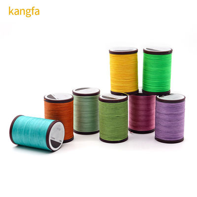 80 Cores 0,8 mm Fio de cera de costura de couro Material de cone de plástico para artesanato artesanal
