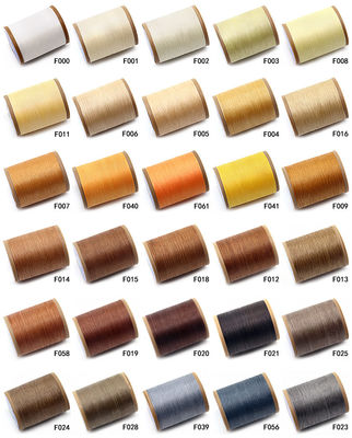 Bijoleira Fabricação Material de pulseiras 150D 0.8mm Cordão de couro plano com suprimentos de cordão de cera