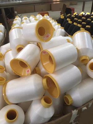 Poliéster colorido de 0,12 mm Fio de peixe elástico Fio de costura para linha de pesca 3ply