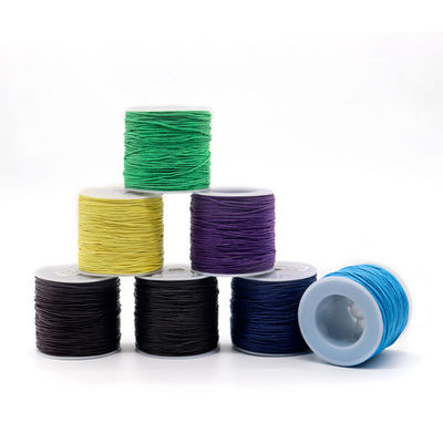 60g Peso Multicolores Fio encerado redondo para acessórios de joalheria de tricô à mão universal