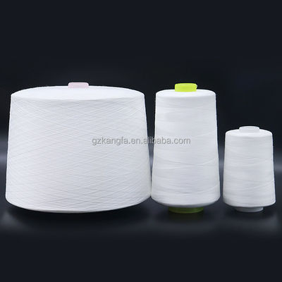 Quilting Kangfa 100% Fios de costura de poliéster espumados 60/2 Tfo Tubo de tintura sem nós