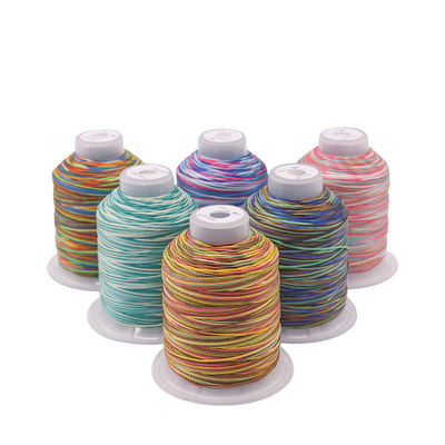 Material de cone de plástico Arco-íris multicolor de poliéster de alta tenacidade