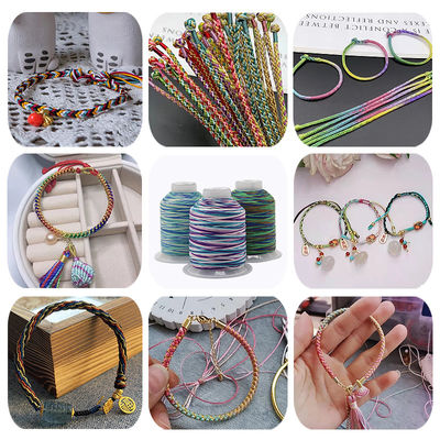 Material de cone de plástico Arco-íris multicolor de poliéster de alta tenacidade