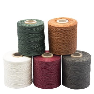 Fios de cera plana tipo 1mm 210D de fio contado Fios de costura para crochê