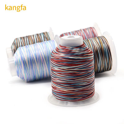 100 g de fios de bordados multicolores variados 1000 metros para projetos de tricô à mão