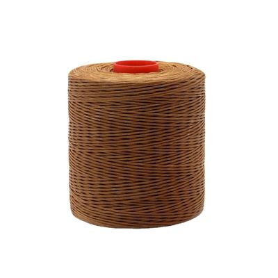 Tecelagem 0,8MM 100% Fios de Poliéster Cereados para costura de couro 210D/16 Fios de Cereamento Plano