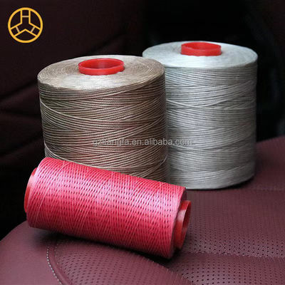 Bolsa de cordas de artesanato de fios de cera 210DD/16 feita sob medida para tecelagem em 240 opções de cores