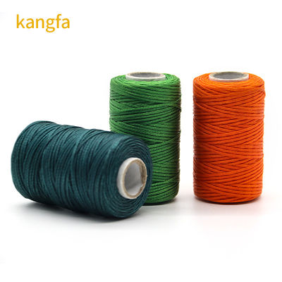 OEM/ODM aceita cordas de cera de poliéster fio de costura para couro Macrame pulseiras DIY