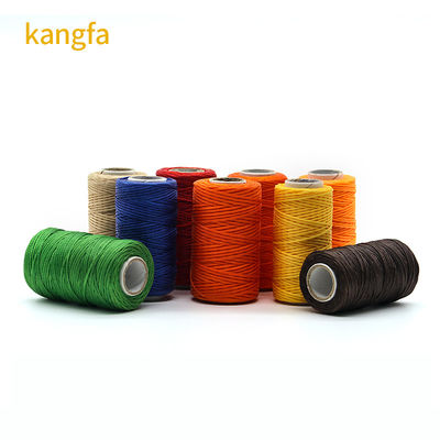 OEM/ODM aceita cordas de cera de poliéster fio de costura para couro Macrame pulseiras DIY