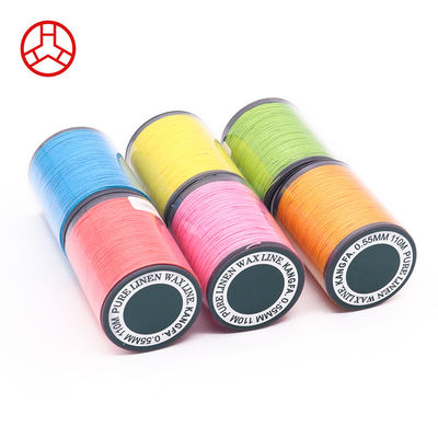 0.5mm Gutermann Linho redondo de cera de vidros de linha de fio de fio espumado Tipo de fio para Eco-friendly