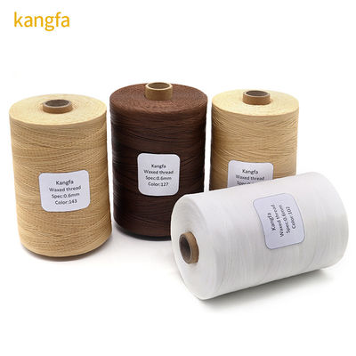 150D 1kg fio de costura de cera para calçado de couro costura manual artesanato poliéster durável