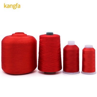 Fabricação manual 1,25-1,5 kg Fio de poliéster de alta tenacidade 120D/2 Fio de bordados de poliéster