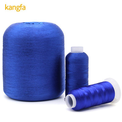 Fabricação manual 1,25-1,5 kg Fio de poliéster de alta tenacidade 120D/2 Fio de bordados de poliéster