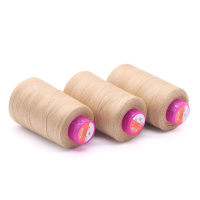 100 g 3300 y por cone Filho de costura de poliéster 100% de fio de espuma 20/3 em 1000 cores