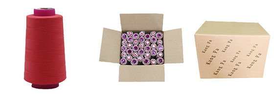 OEM/ODM aceito 100g 20s/2 Fios de costura de poliéster em 1000 cores para necessidades têxteis