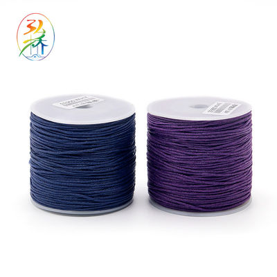 1mm Rattail Satin Nylon Trim Cord para joalheria fazendo 100 metros cordão chinês Nodo de contas