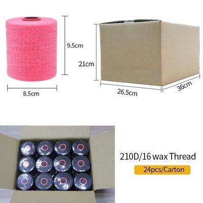 100G-400G Suporte de peso OEM/ODM Alta resistência 0,8MM fio encerado para costura de couro
