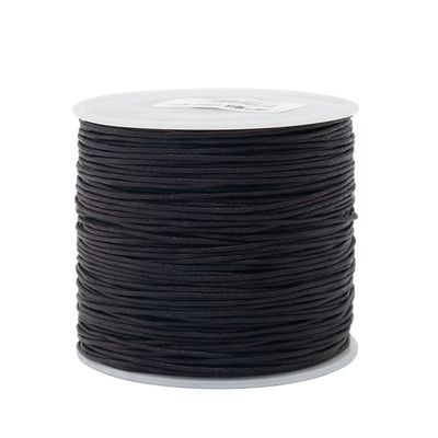Materiais de pulseira de corda feita à mão 1 mm corda trançada rica em fio de jade