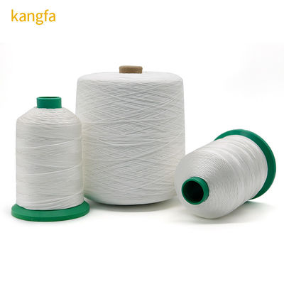 0.8m Fio de costura de poliéster 100% branco bruto reciclado com 7 dias