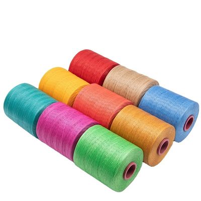 210D/16 Design de luxo Poliéster trança fio de cera para pulseiras de couro padrão tingido