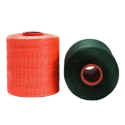 210D/16 Design de luxo Poliéster trança fio de cera para pulseiras de couro padrão tingido